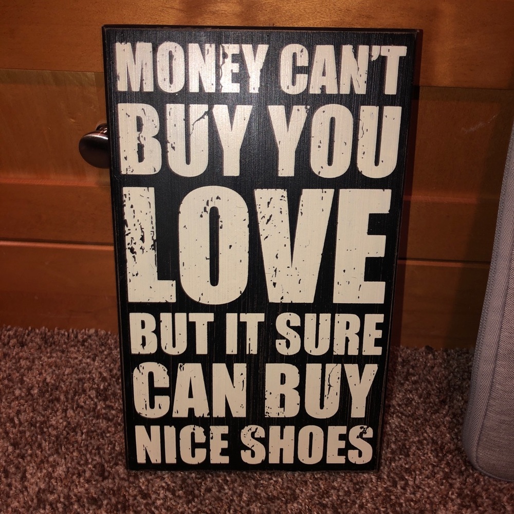 Cute Wooden Sign